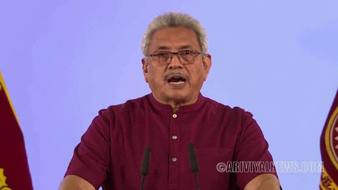 Declaration of economic emergency in Sri Lanka President Gotabhaya Rajapaksa Declaration of economic emergency in Sri Lanka President Gotabhaya Rajapaksa