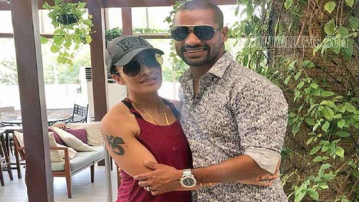 Dhawan's divorced wife !!!