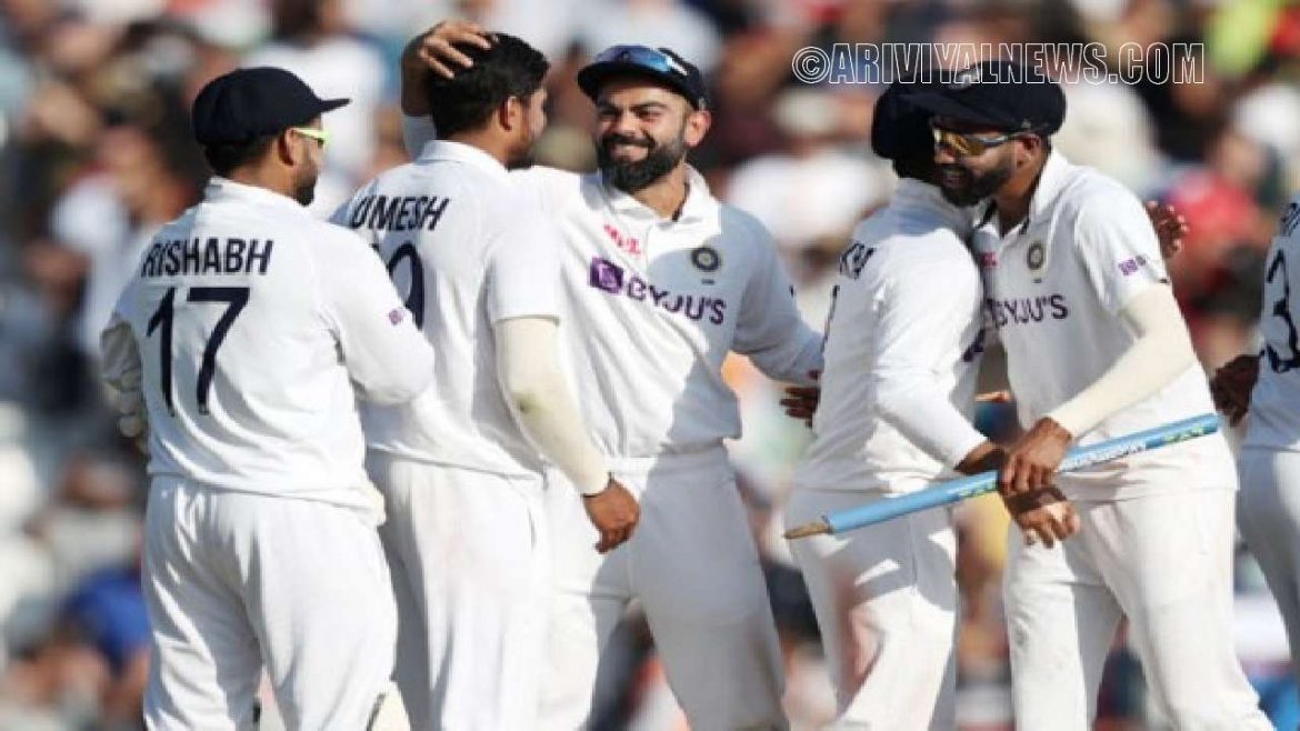 India tops ICC Test Championship points table