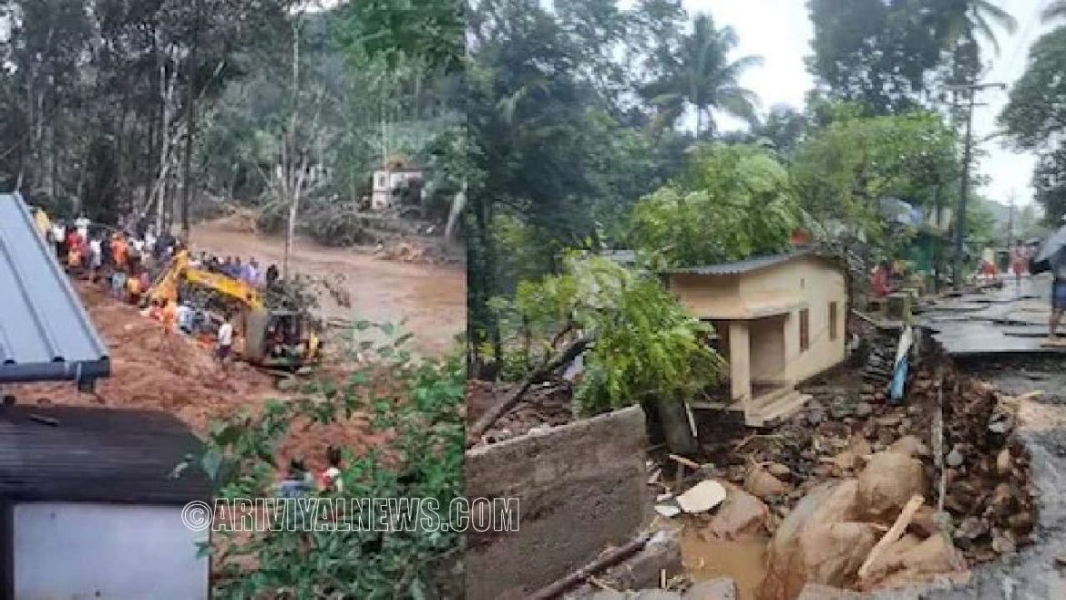 Kerala landslide - body recovered as mother and son built !!!