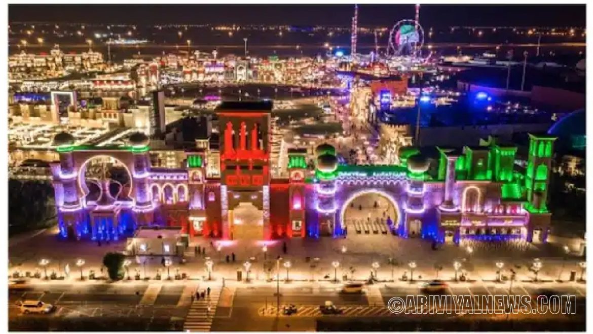 Adverse weather; Dubai Global Village temporarily closed !!!