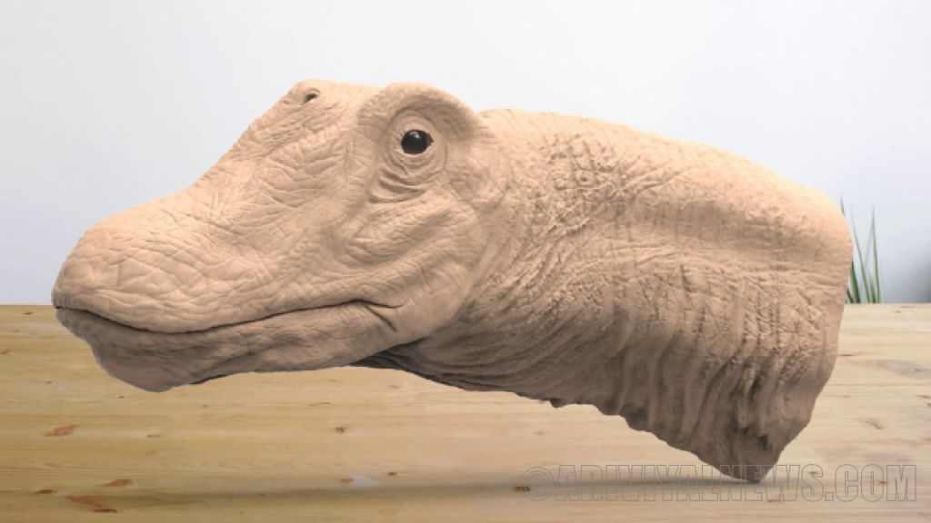 Dinosaur long neck