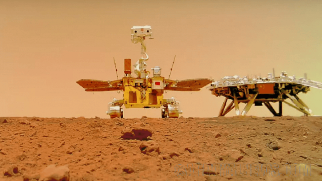 The sleeping mars rover