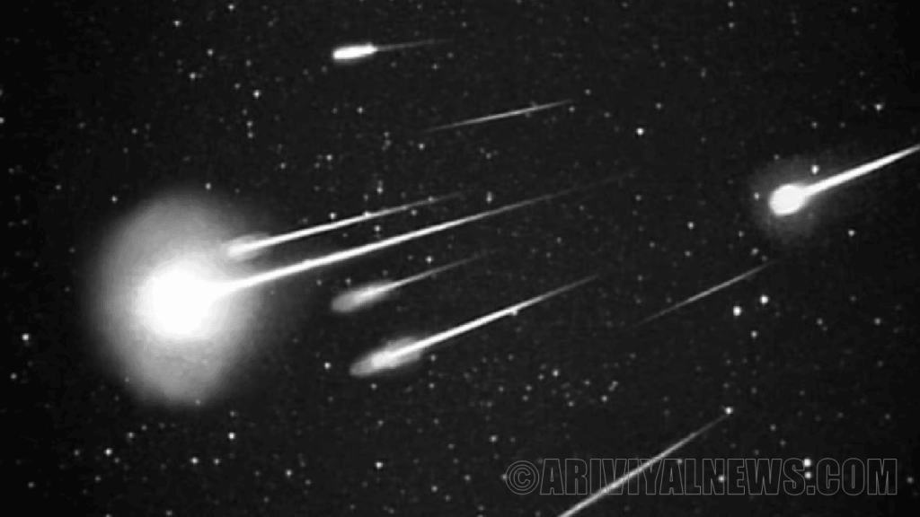 The lyrid meteor shower 