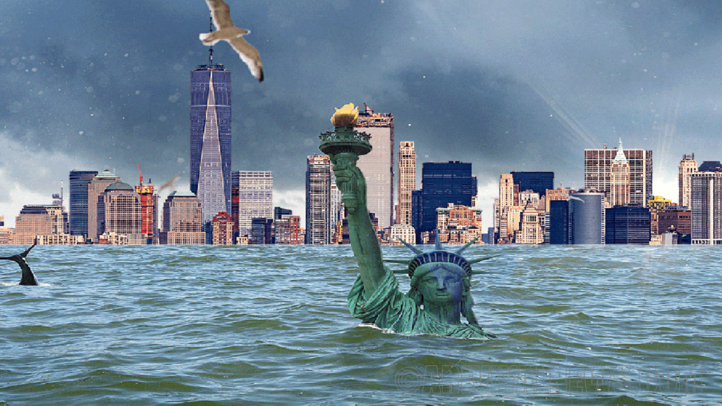 New york city could sink under