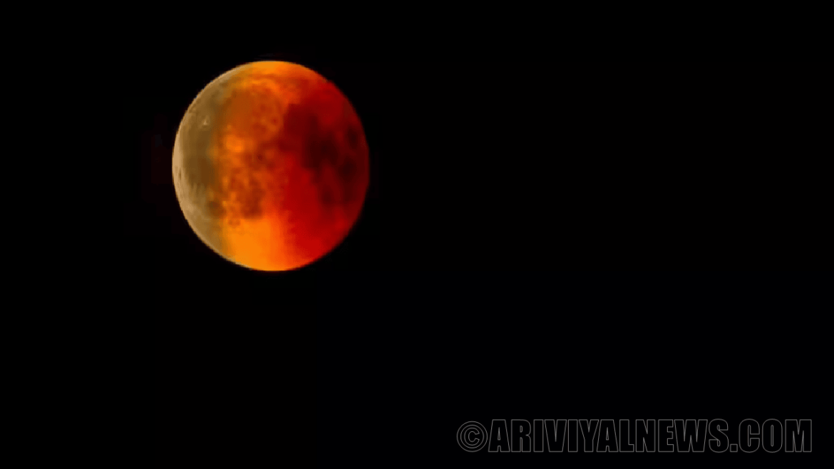 The flower moon lunar eclipse