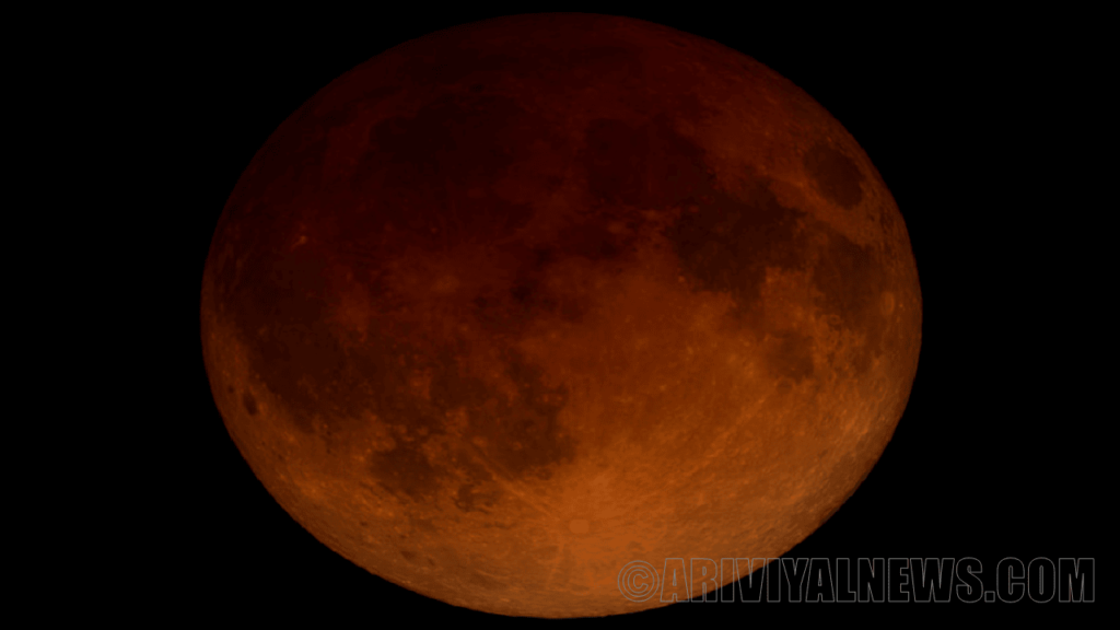 The flower moon lunar eclipse