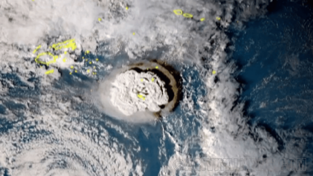 Tonga volcano disrupts satellite signals