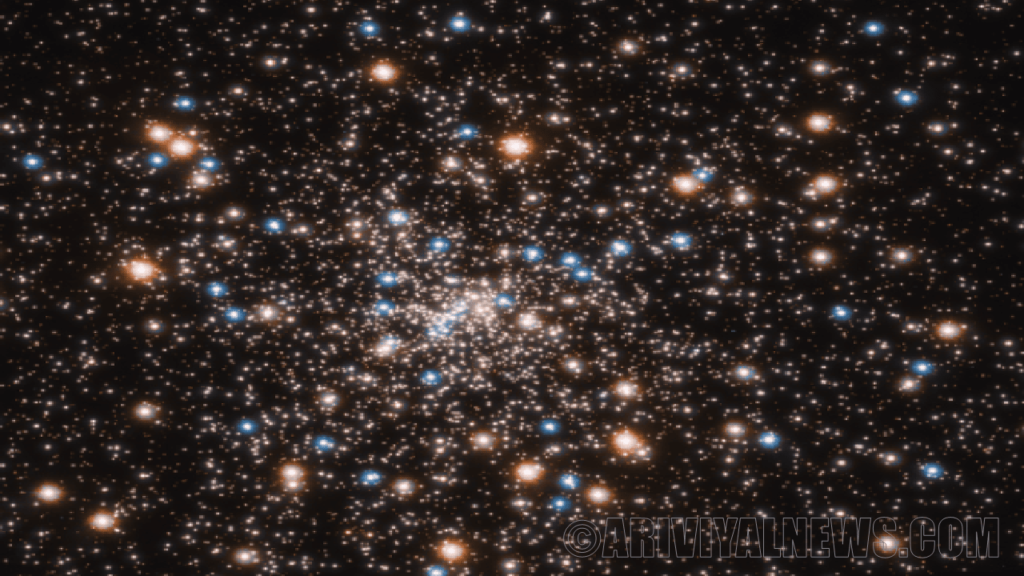  A cluster of stars in the milky way