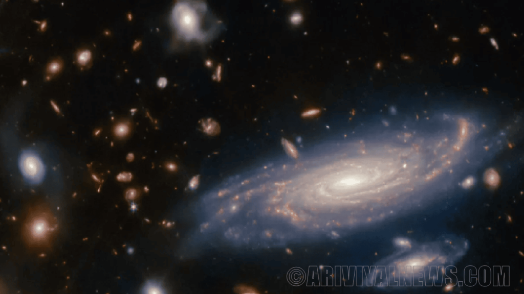 James web space telescope finds galaxies