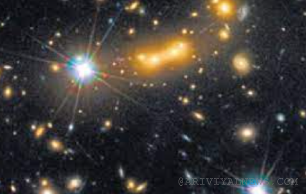Astronomers discovered a galaxy