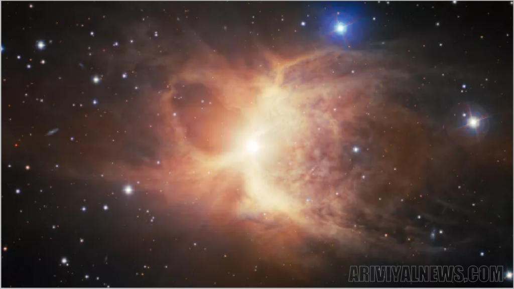 A rare bipolar nebula A rare bipolar nebula formed by the death of an ancient red giant star