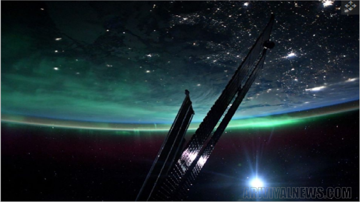 Aurora photos on iss