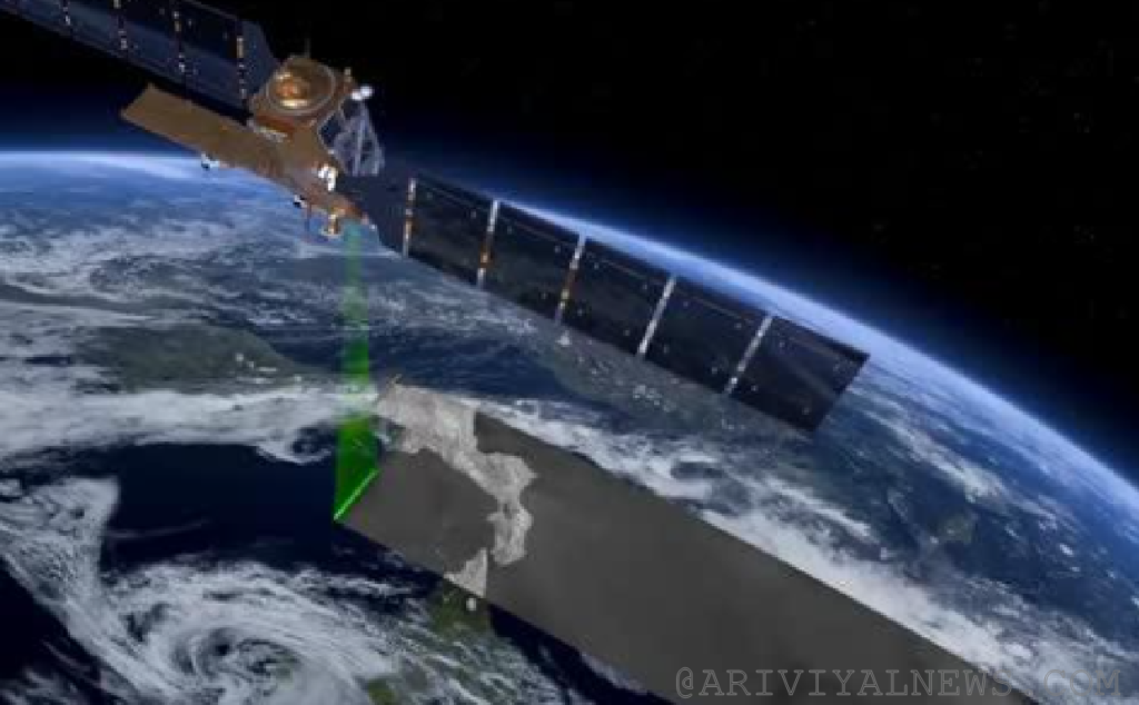 Earth observing radar satellite