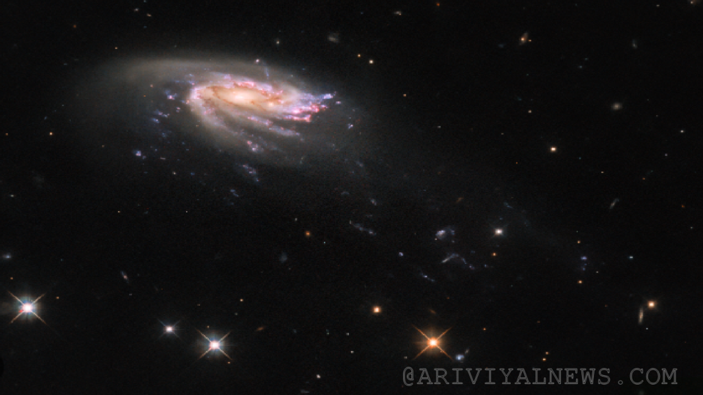 Hubble telescope captures a cosmic monster in the making