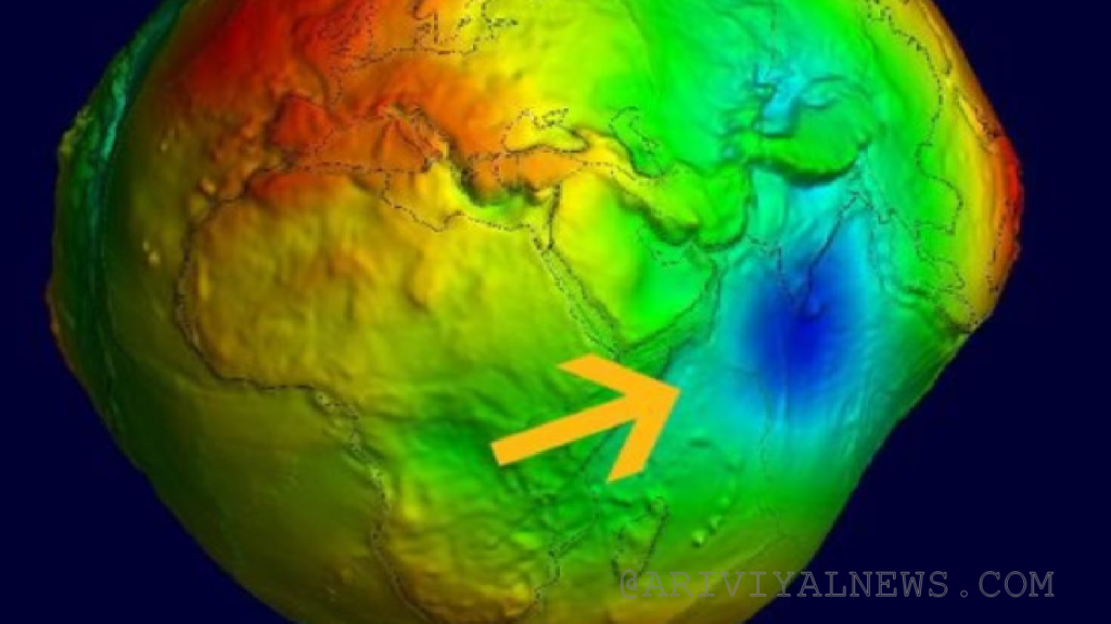 Indian oceans gravity hole