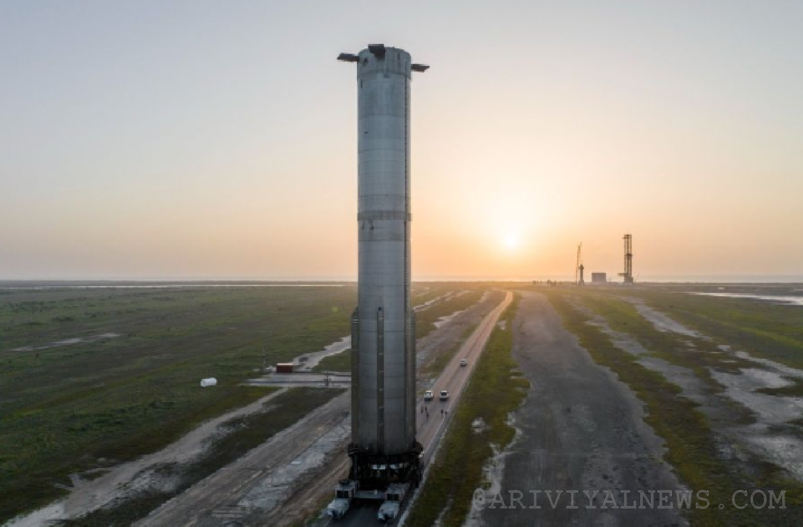 Spacex has moved a new prototype