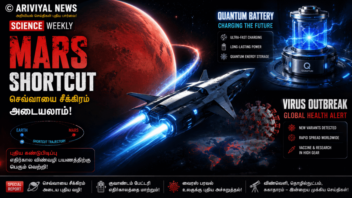 Mars செல்ல புதிய Shortcut கண்டுபிடித்த விஞ்ஞானிகள்!