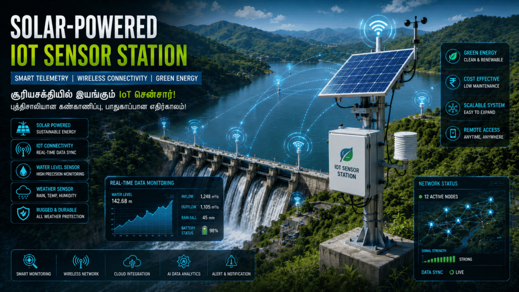 Solar Power மற்றும் Smart Connectivity